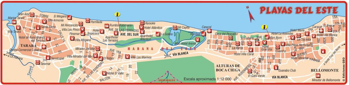 peta playa del este Kuba